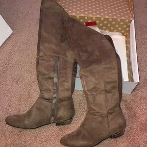 Call it spring tall brown boots